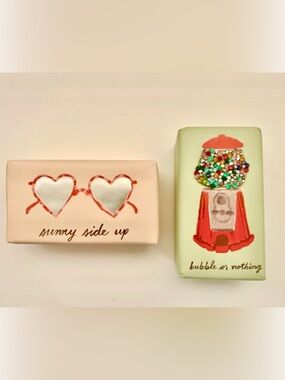 Anthropologie George & Viv Scented Bar Soaps Set of 2